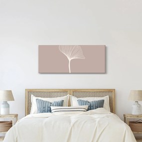 Tablou - Frunze bej N⁰5 (120x50 cm)