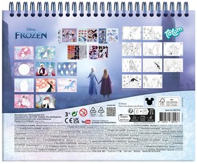 Disney Regatul de gheață Destiny set de autocolante puzzle și colorat