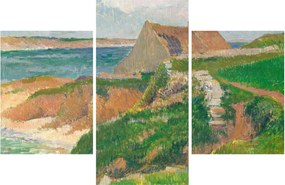Tablou - Henri Moret, The Island of Raguenez, Brittany, reproducere (90x60 cm)