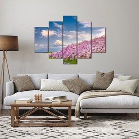 Tablou - Peisaj de primăvară japonez (150x105 cm)