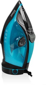 Fier de calcat Zilan ZLN0989, 2200W, Anti Calcar, Folosire cu sau fara cablu, Cablu rotativ 360, Termostat reglabil, Albastru