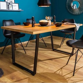 Masa design industrial vintage Loft 160cm, stejar