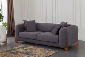 Canapea extensibila  electrica puffy gri sau alba