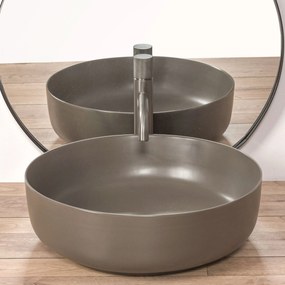 Lavoar Elma ceramica sanitara Gri Mat – 45 cm