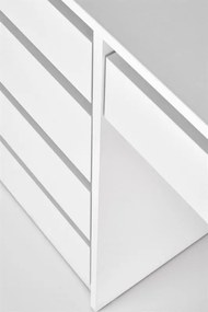 Masuta de toaleta cu oglinda si LED Hollywood XL – Alb