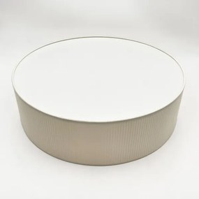 Plafonieră SIRJA PLISADO 4xE27/15W/230V, Ø 45 cm, crem
