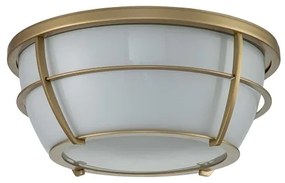 Plafonieră pentru baie Quoizel QZ-CHANCE-F-PNBR CHANCE 2xE27/60W/230V IP44