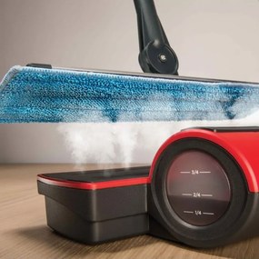 Mop cu abur fără fir Polti MOPPY RED, roșu