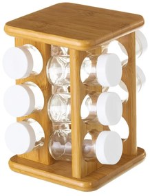 Recipiente de condimente cu suport 12 buc. – Casa Selección