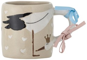 Cană pentru copii bej din ceramică 225 ml Bambino – Bloomingville Mini