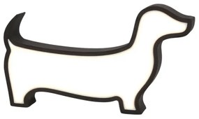 Lampă de birou pentru copii LED DOG LED/12W/230V neagră