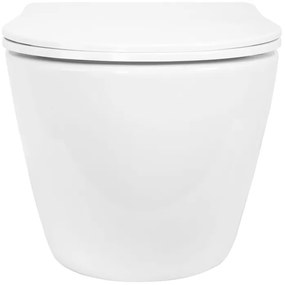 Vas WC suspendat Rea Carlo Mini Tornado NFQ alb