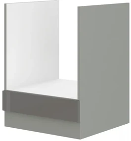 Dulap inferior de bucătărie pentru cuptor Gonir 60 D GAZ BB (gri + gri). 1032708