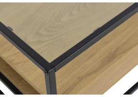 Masă de cafea ZEIN stejar/negru