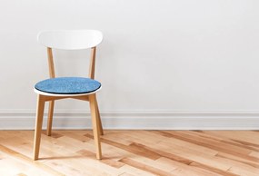Perna scaun Alcam, negru / albastru, 36 cm