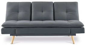 Canapea cu trei locuri ASB-4720 GREY2, gri închis