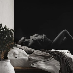 Fototapet - Femeie nud mincinoasă (147x102 cm)