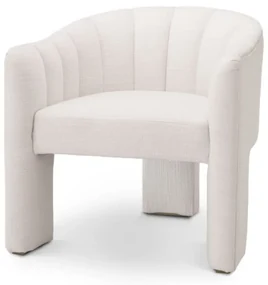Scaun design LUX Aurelius, alb avalon 115458 HZ