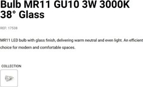 BEC mini GU10 MR11 3W 3000K