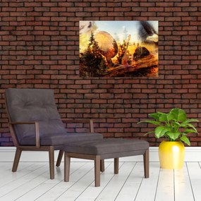 Tablou - Motiv șamanic (70x50 cm)