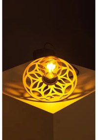 Lustră pe cablu FALCO 1xE27/60W/230V d. 20 cm bej