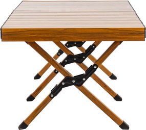 Masă pliabilă de camping Drevo 120