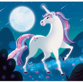 Unicorn Magic Creaturi fantastice 3x48 de bucăți Puzzle Clementoni