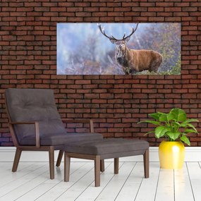 Tablou - Cerb în peisaj (120x50 cm)