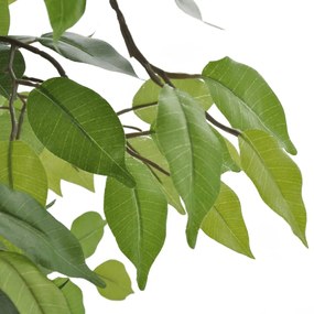 Ficus pitic artificial cu aspect natural si ghiveci, 60 cm 1, 60 cm