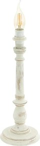 Eglo 33055 - Lampă de masă 1xE14/40W/230V, albă/patină