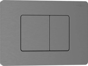 Mexen Tex 05 buton de spălare oțel inoxidabil, gun gray periat - 6105-12