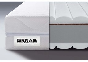 Saltea mediu-fermă/extra dură din spumă reversibilă 80x200 cm BonVitality HR – BENAB