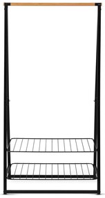 Suport pentru haine negru din oțel Linn – Brabantia