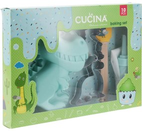 La Cucina Set de copt pentru copii Dino, 10 bucăți