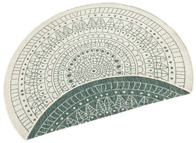 Covor adecvat pentru exterior NORTHRUGS Porto, ø 140 cm, verde