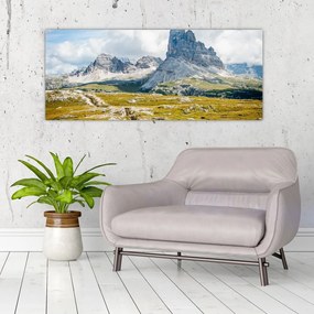 Tablou - Dolomite italiene (120x50 cm), în 40 de alte dimensiuni noi