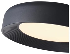 Plafonieră LED/40W/230V 3000K negru pr. 50 cm
