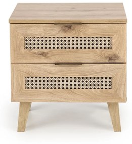 Noptiera Borneo SN-1 stejar artizan/negru