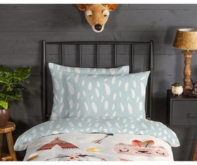 Lenjerie de pat pentru copii din flanelă pentru pat de o persoană 140x200 cm Dreamy – Good Morning