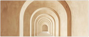 Tablou - Pasaj Bej (120x50 cm)