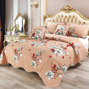 Cuvertura bumbac 100%, 5 piese, pat 2 persoane, 230x250 cm, CB267