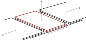 Masa de bucaterie Dolce, gri/nuc