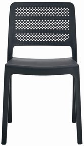 Scaun plastic negru PAGI