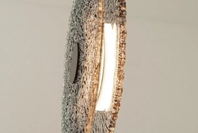 Lustra design modern LED DECO negru/ gri fumuriu