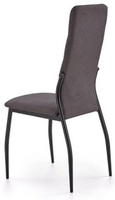 Scaun de bucaterie Muriel, gri/negru