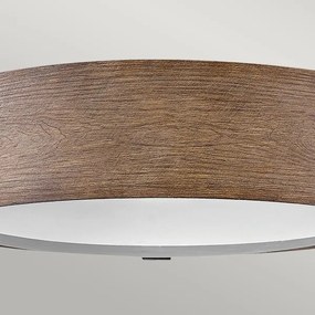 Plafonieră Hinkley HK-SAWYER-F-M-SQ SAWYER 3xE14/40W/230V d. 38 cm maro