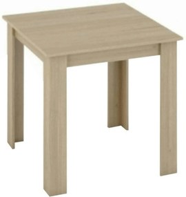 Masa KRAZ, stejar sonoma, DTD laminat, 80x80x75 cm