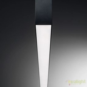 Lustra LED profesionala 36W 4000K FLUO WIDE 1800 neagra 192628