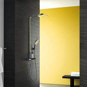 Coloana dus cu baterie si termostat Hansgrohe, Raindance Select E 360, crom