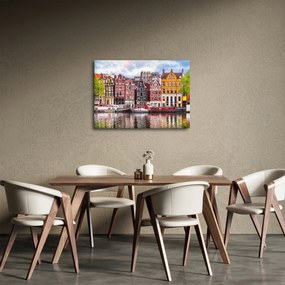 Tablou - Amsterdam, case de dans (70x50 cm)